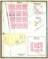 Sunbury, Centerdale, Plato, Cedar Valley, Lime City, Cedar County 1901